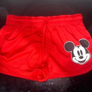 Sleepwear Set Disney Mickey Mouse Red Sleepwear Set Size Medium